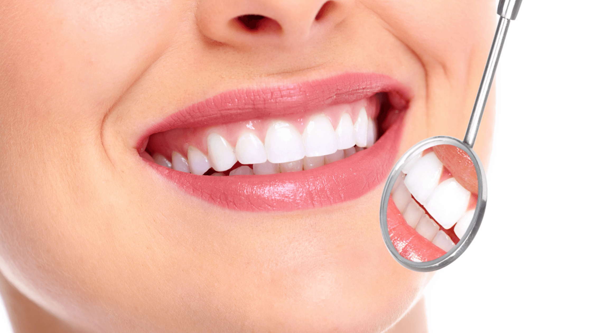 woman with healthy smile